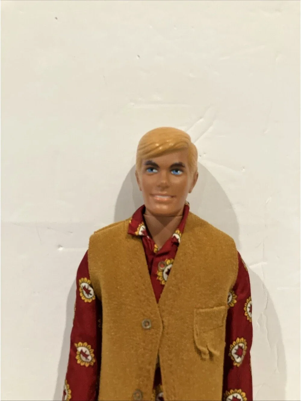 Mattel Barbie Ken Doll 1968 Vintage Made in Hong Kong “RARE CLOTHES”